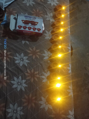 Water Sensor Diya | Pack of 12 🪔🪔🪔✨ photo review